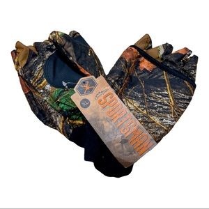 New with tags-Grand Sierra Breathable Half Finger Tactical Gloves